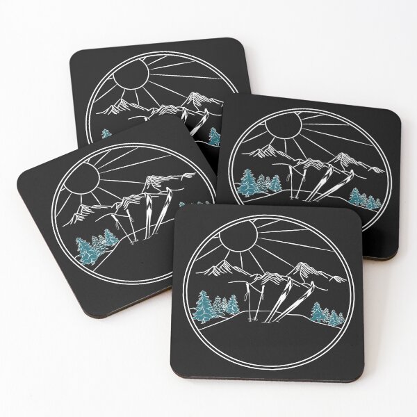 Item preview, Ski You Later Winter Sports Scene designed and sold by TheInkElephant.