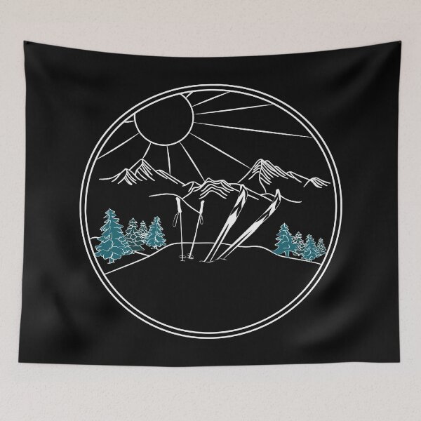 Item preview, Ski You Later Winter Sports Scene designed and sold by TheInkElephant.