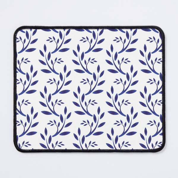 Item preview, Traditional Punjabi Pattern | Blue and White Floral Print | Elegant Floral Design   designed and sold by WIO Whatever Is ON.