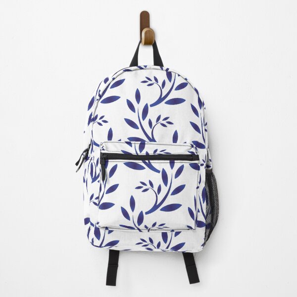 Item preview, Traditional Punjabi Pattern | Blue and White Floral Print | Elegant Floral Design   designed and sold by WIO Whatever Is ON.