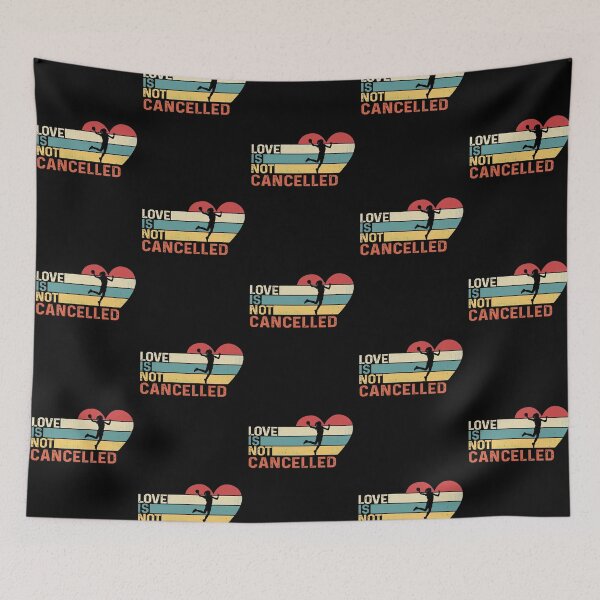 Item preview, Love is not cancelled Handball designed and sold by Vanthuandesign.