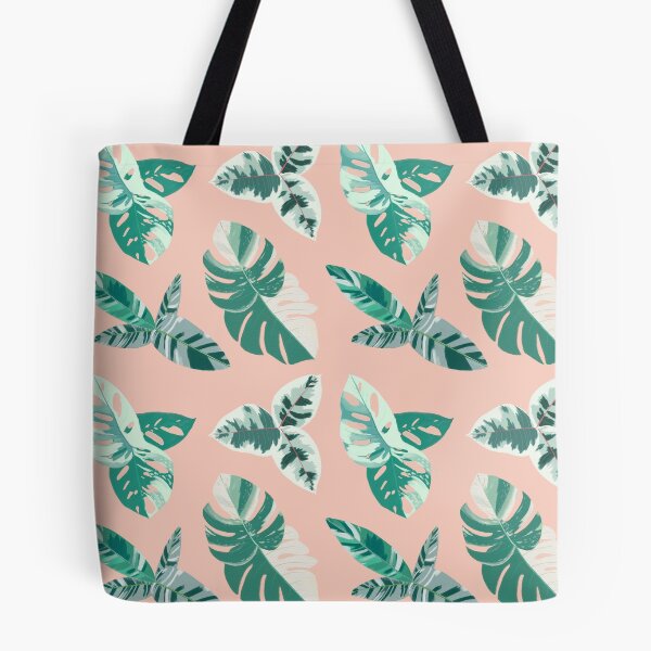 Item preview, Variegated Plants Pink Pattern designed and sold by Rebalien.