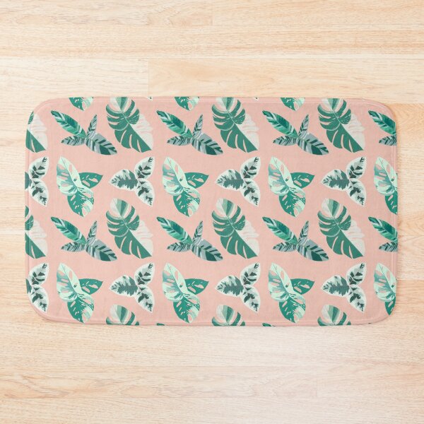 Item preview, Variegated Plants Pink Pattern designed and sold by Rebalien.