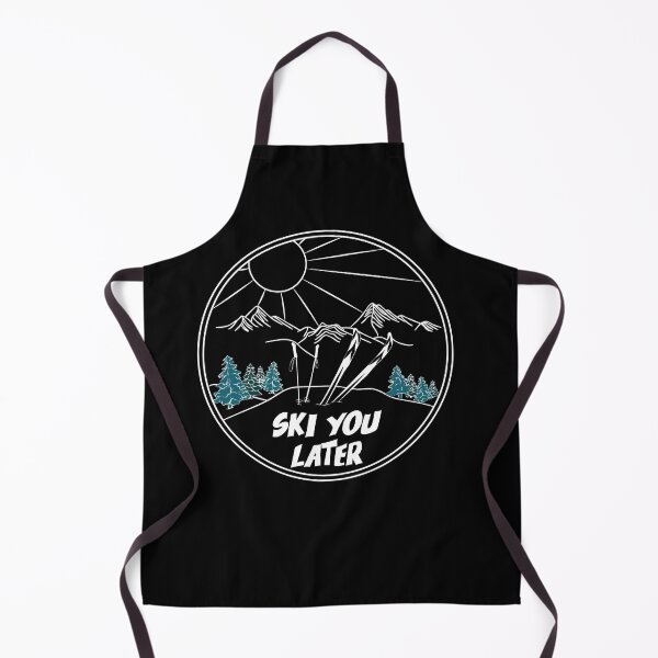 Item preview, Ski You Later Winter Sports designed and sold by TheInkElephant.