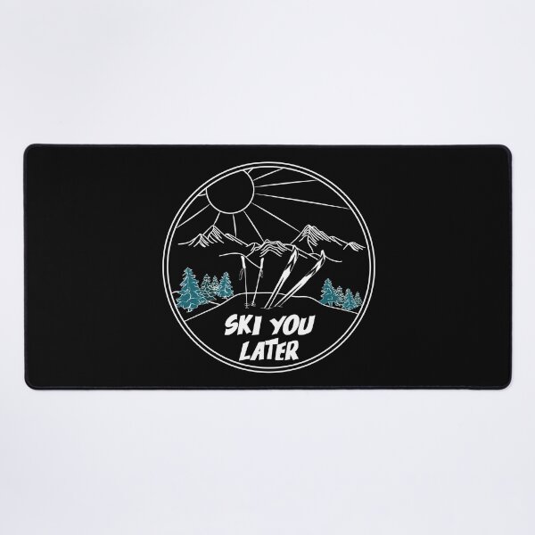 Item preview, Ski You Later Winter Sports designed and sold by TheInkElephant.