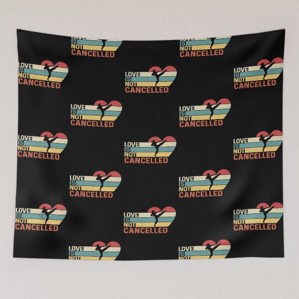 Item preview, Love is not cancelled Karate designed and sold by Vanthuandesign.