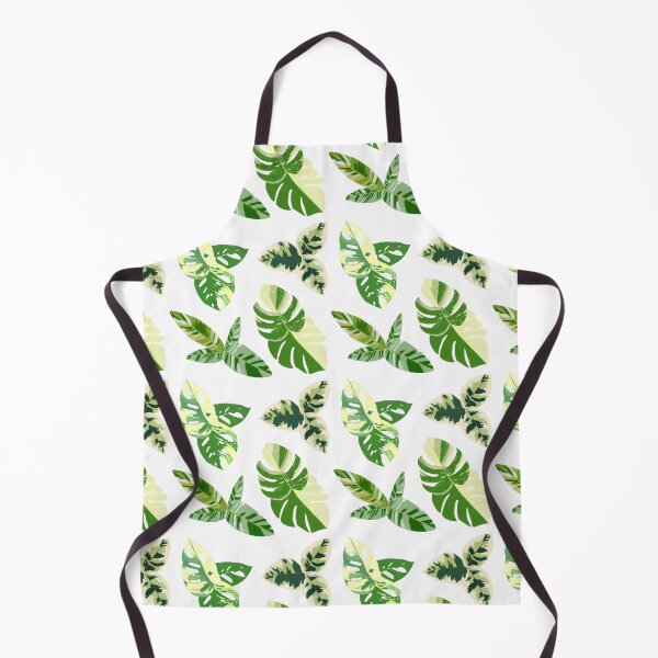 Item preview, Variegated Plants Pattern in White designed and sold by Rebalien.