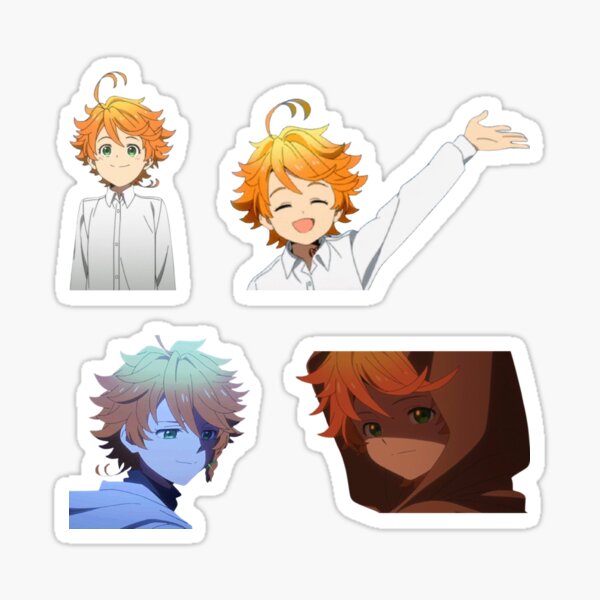 Yakusoku No Neb%c4%81rando Stickers for Sale