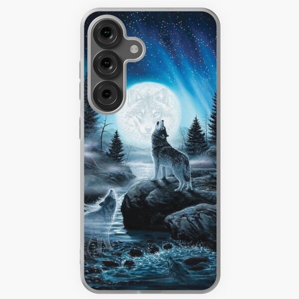Item preview, The song of the wolf at dusk designed and sold by Marie Christine Zadis.