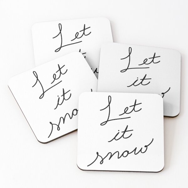 Item preview, Let it snow. Winter designed and sold by diPazzo.