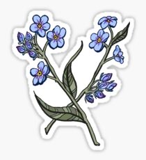Forget-Me-Nots Sticker