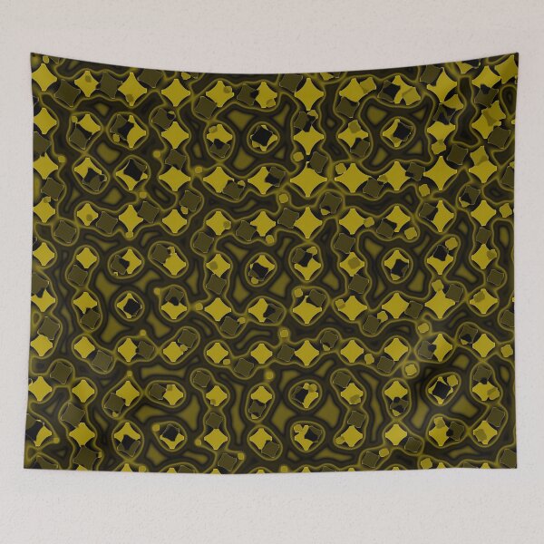 Item preview, Eroded digital boho - abstract pattern designed and sold by Xdelacra.