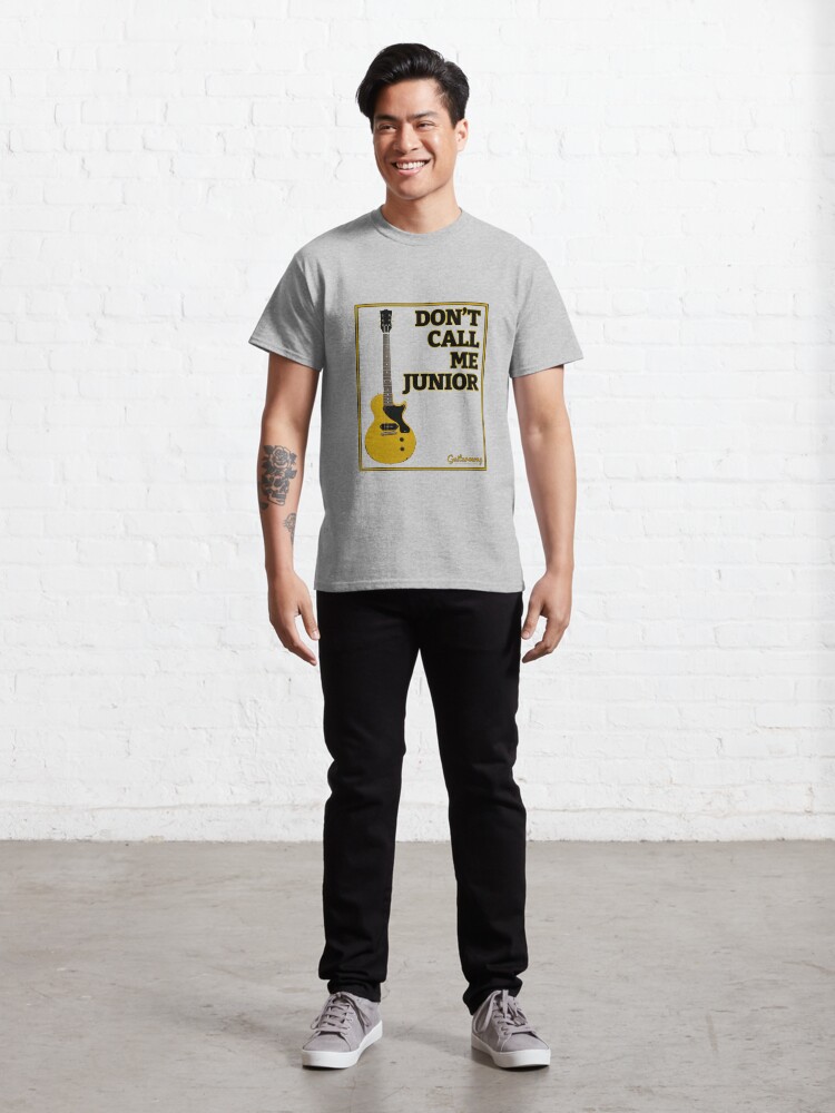 Alternate view of Don't Call Me Junior - Black Text Classic T-Shirt