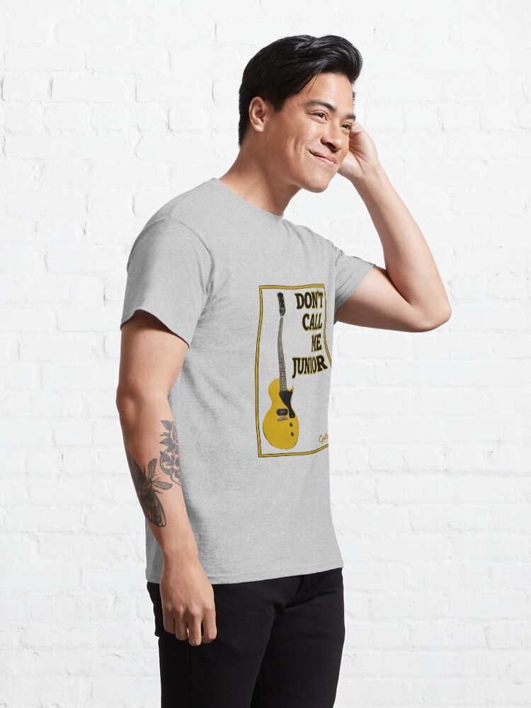 Alternate view of Don't Call Me Junior - Black Text Classic T-Shirt