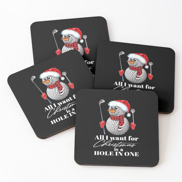 Item preview, I Want For Christmas Is A Hole In One Golf Ball Snowman Xmas designed and sold by whenevery3.