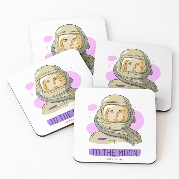 Item preview, Crypto Merch - Woman Cryptonaut designed and sold by Xewali.