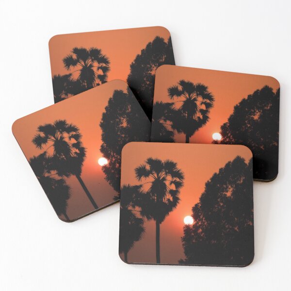 Item preview, Thai Palm Tree Sunset designed and sold by Huskyyy Designs.