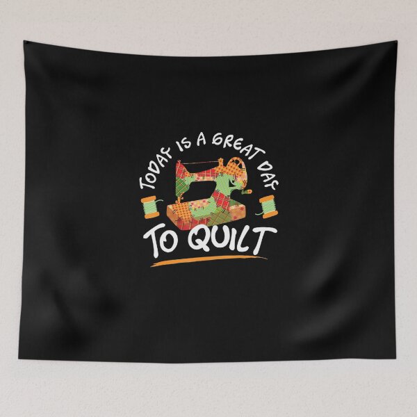 Item preview, Funny Quilting Sewing Quilt designed and sold by AloisSinger.