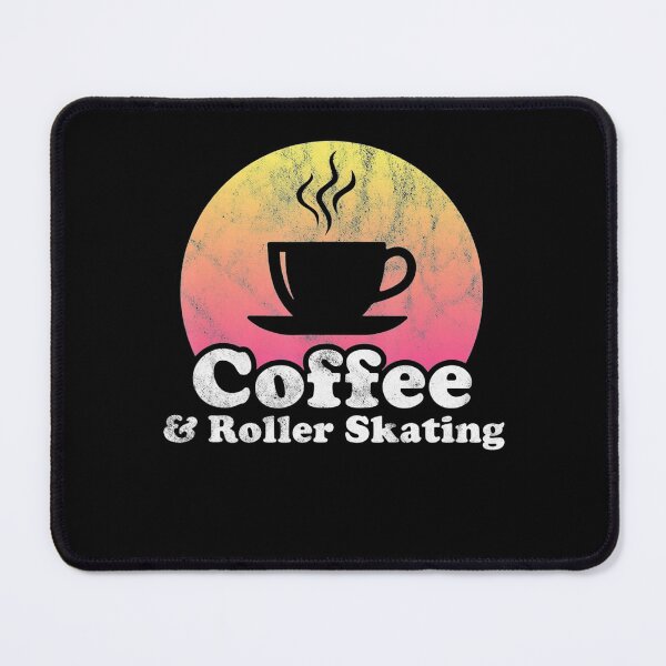 Item preview, Coffee and Roller Skating designed and sold by ReneBurkhardt.