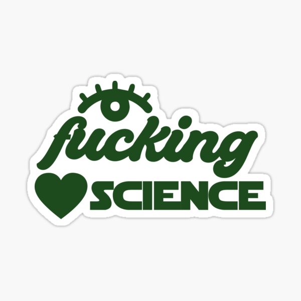 I love science Sticker