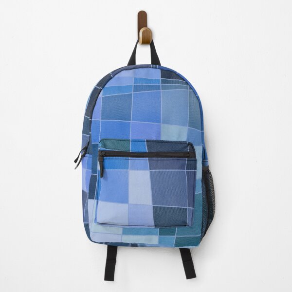 Artikelvorschau, Abstract Squares Pattern, Blue Tones entworfen und verkauft von bubblyshades.