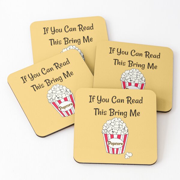 Item preview, If You Can Read This Bring Me Popcorn 2 designed and sold by Nesro34.