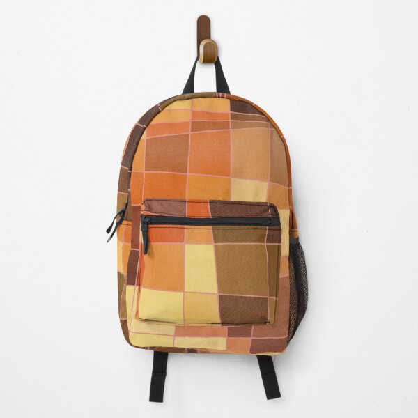 Item preview, Abstract Squares Pattern, Fall Tones designed and sold by bubblyshades.