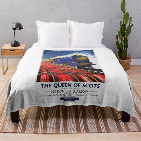 Item preview, The Queen of Scots. Vintage British Railways Poster by Reginald Mayes, 1950's designed and sold by Random Railways.