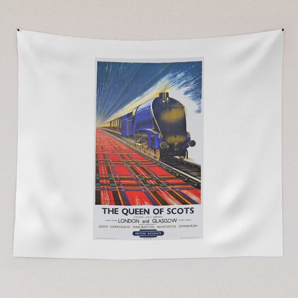 Item preview, The Queen of Scots. Vintage British Railways Poster by Reginald Mayes, 1950's designed and sold by Random Railways.