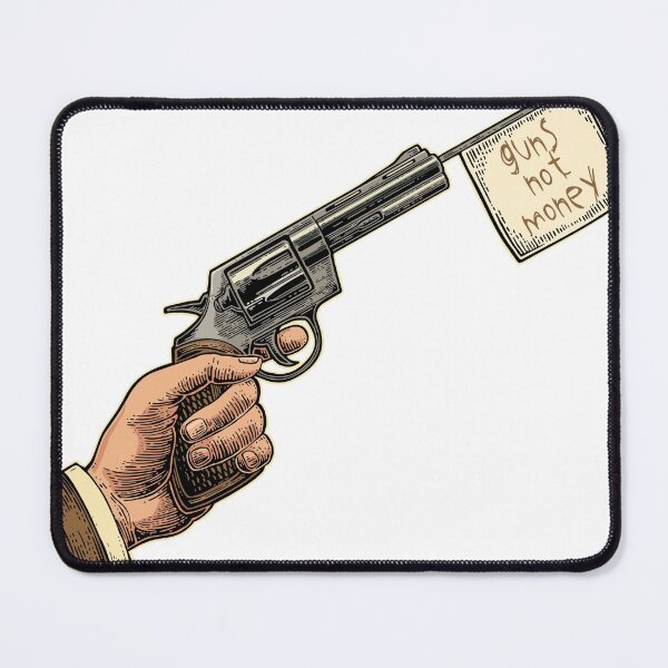 Item preview, Guns not Money Motivational quotes Dollar money hustle designed and sold by MediTees.