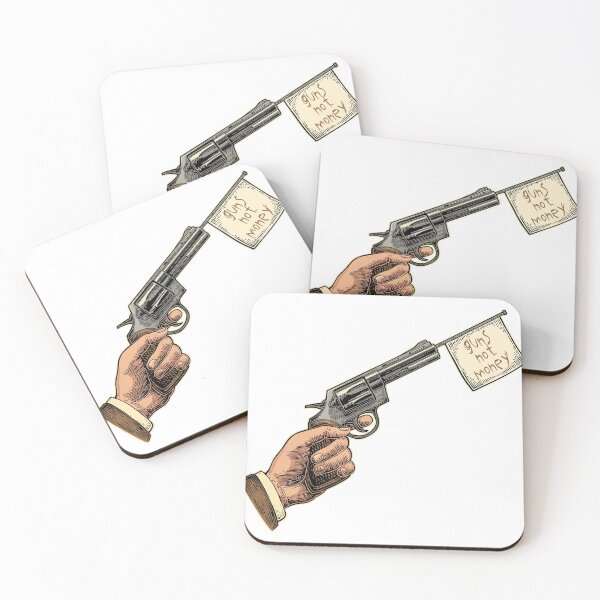 Item preview, Guns not Money Motivational quotes Dollar money hustle designed and sold by MediTees.