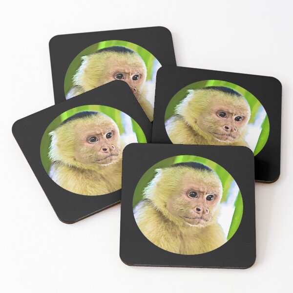 Item preview, Capuchin Monkey Portrait designed and sold by RevolutionInPaint.