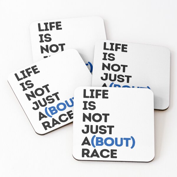 Item preview, Life is not just a(bout) race designed and sold by FreshScientist.
