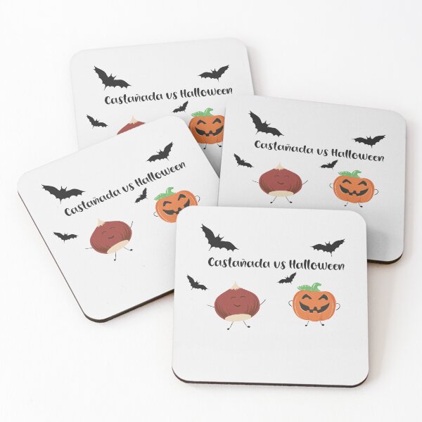 Item preview, Bona Castanyada Catalán Halloween vs castañada  designed and sold by Hola Ilustra.