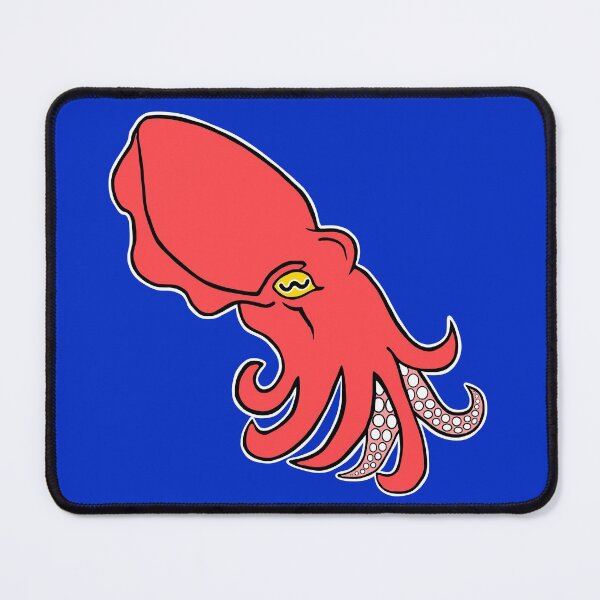 Item preview, Red Cuttlefish with outline designed and sold by jentiger.