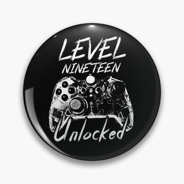 Item preview, 19 Years Old Level 19 Unlocked 19th Gamer Birthday designed and sold by TranscendFlow.