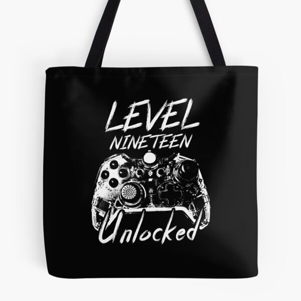 Item preview, 19 Years Old Level 19 Unlocked 19th Gamer Birthday designed and sold by TranscendFlow.