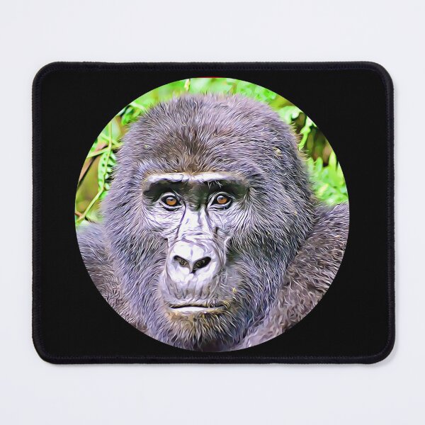 Item preview, Mountain Gorilla Portrait designed and sold by RevolutionInPaint.