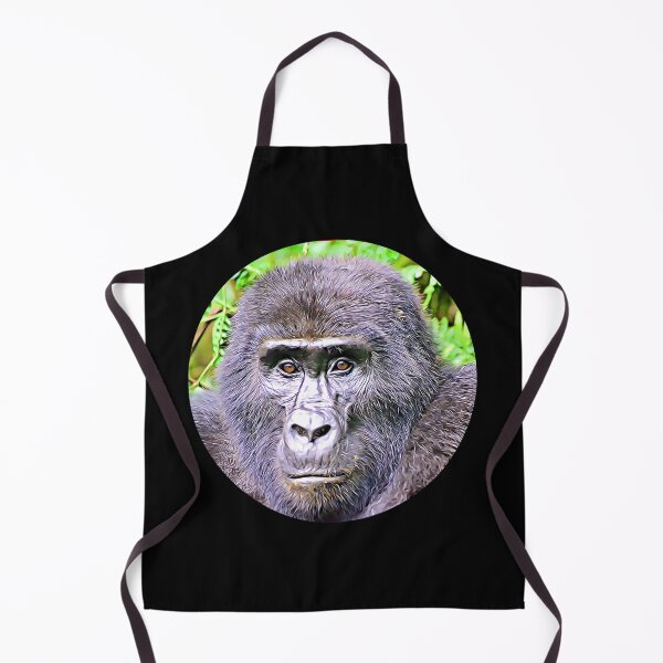 Item preview, Mountain Gorilla Portrait designed and sold by RevolutionInPaint.