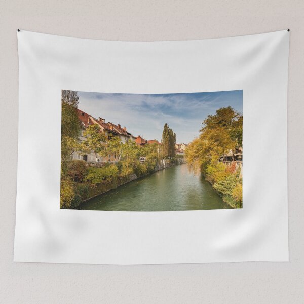 Item preview, Ljubljana River Autumn designed and sold by DiFigianoPhoto.
