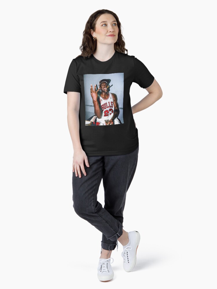 Thumbnail 4 of 7, Essential T-Shirt, Micheal Jordan Cigar Classic designed and sold by LAURASPANTON.