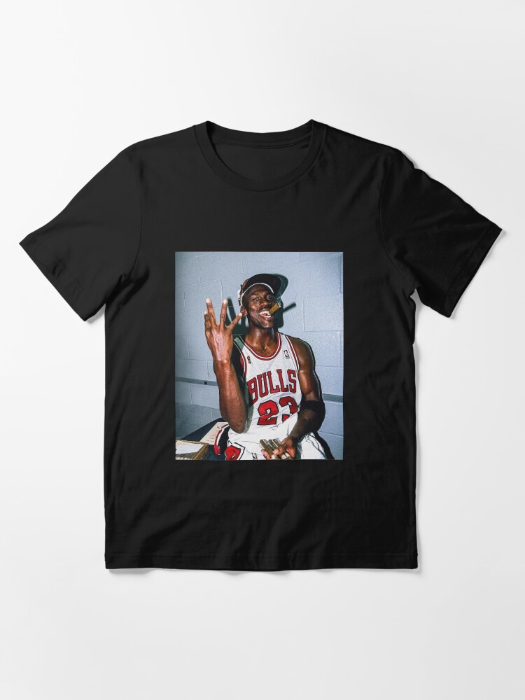 Thumbnail 3 of 7, Essential T-Shirt, Micheal Jordan Cigar Classic designed and sold by LAURASPANTON.