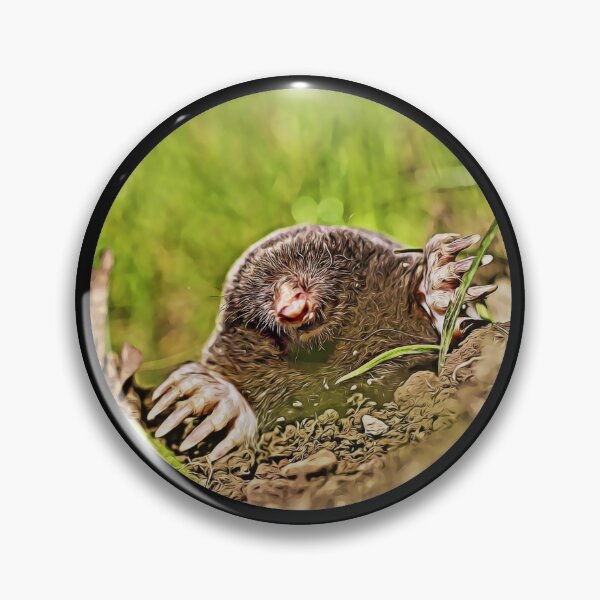 Item preview, Mole Portrait designed and sold by RevolutionInPaint.