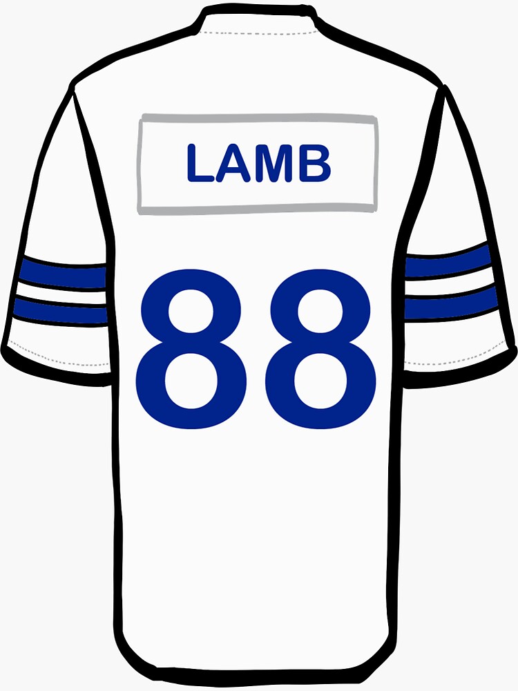 Dallas Cowboys Jersey Lamb | Sticker