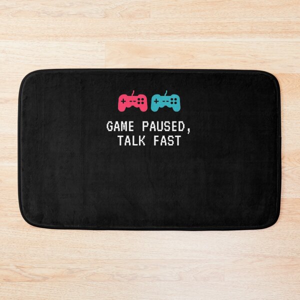 Item preview, Game Paused Talk Fast designed and sold by Creatoe.