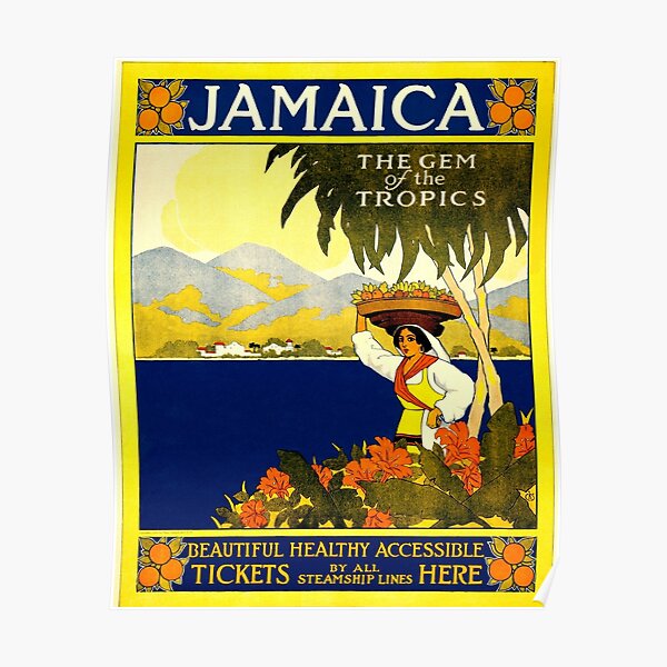 "Jamaica" Poster for Sale by AisforArt Redbubble