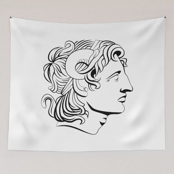 Item preview, Alexander The Great Silhouette designed and sold by NEOFO.
