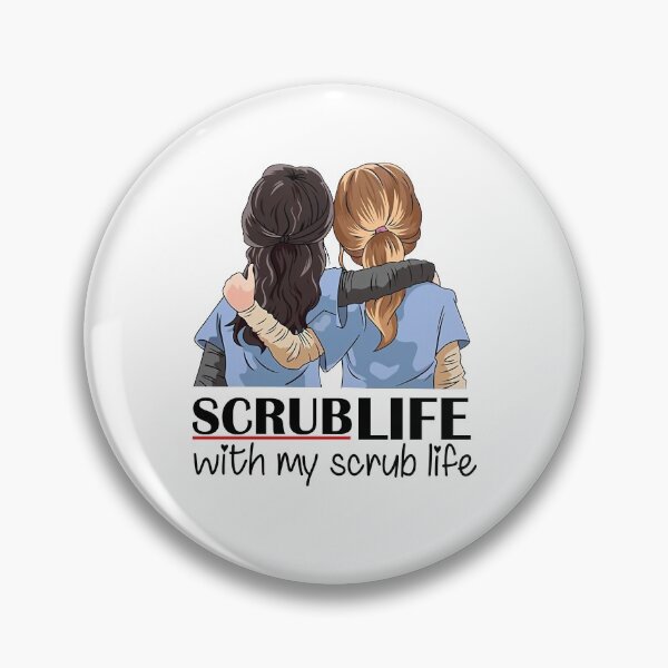 Item preview, Scrublife With My Scrub Life Nurse Bestie designed and sold by Salient189.
