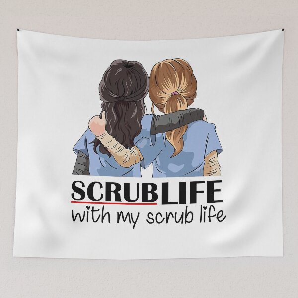 Item preview, Scrublife With My Scrub Life Nurse Bestie designed and sold by Salient189.