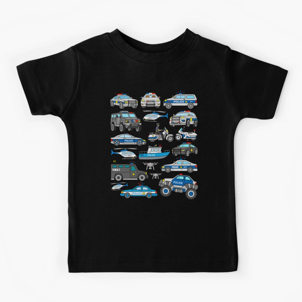 toddler police car shirt